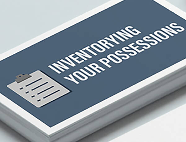 Inventorying Your Possessions